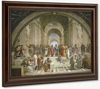 School Of Athens From The Stanza Della Segnatura By Raphael Fine Art Print