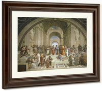 School Of Athens From The Stanza Della Segnatura By Raphael Fine Art Print