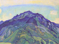 Schynige Plate 1909 68X98Cm Fondation Saner Studen Bei Biel Switzerland By Ferdinand Hodler Fine Art Print