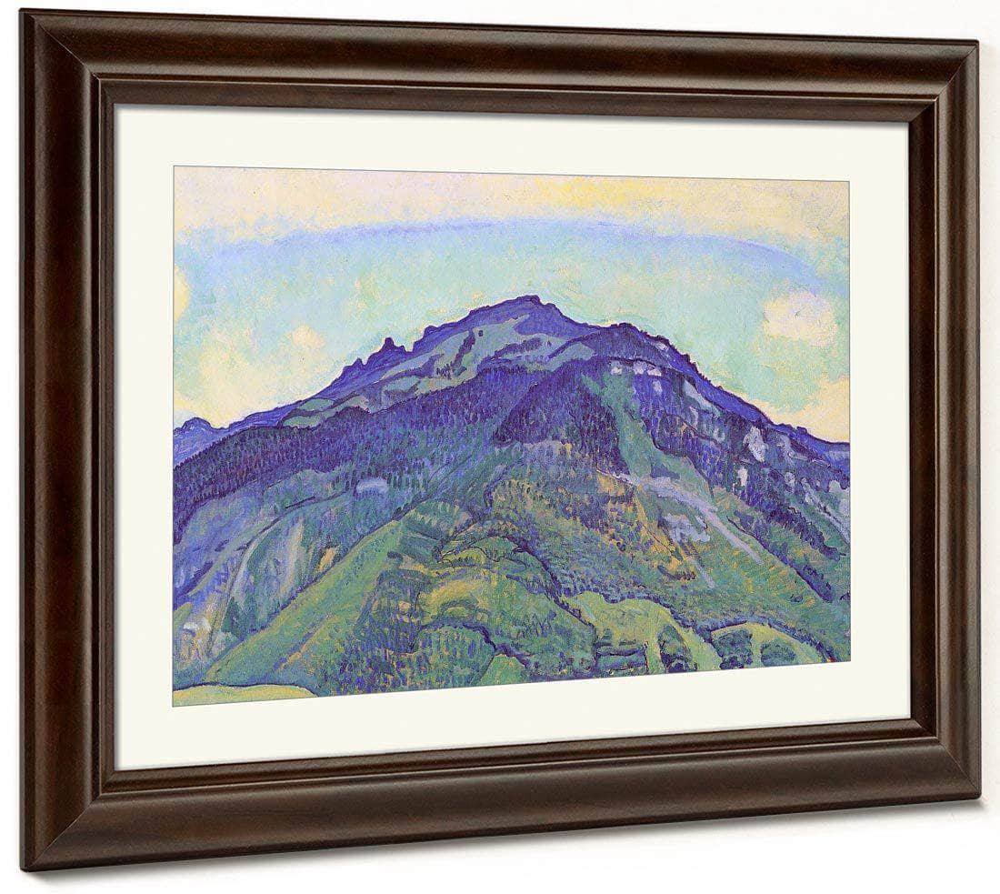 Schynige Plate 1909 68X98Cm Fondation Saner Studen Bei Biel Switzerland By Ferdinand Hodler Fine Art Print