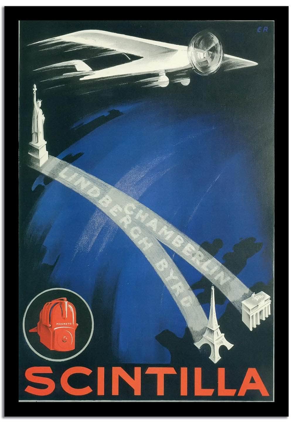 Scintilia  Vintage Poster Fine Art Print