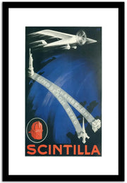 Scintilia  Vintage Poster Fine Art Print