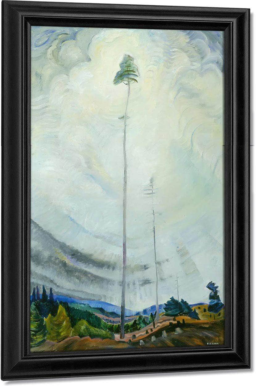 Scorned As By Timber By Beloved By Of By The By Sky By Emily Carr Fine Art Print