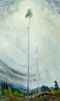 Scorned As By Timber By Beloved By Of By The By Sky By Emily Carr Fine Art Print