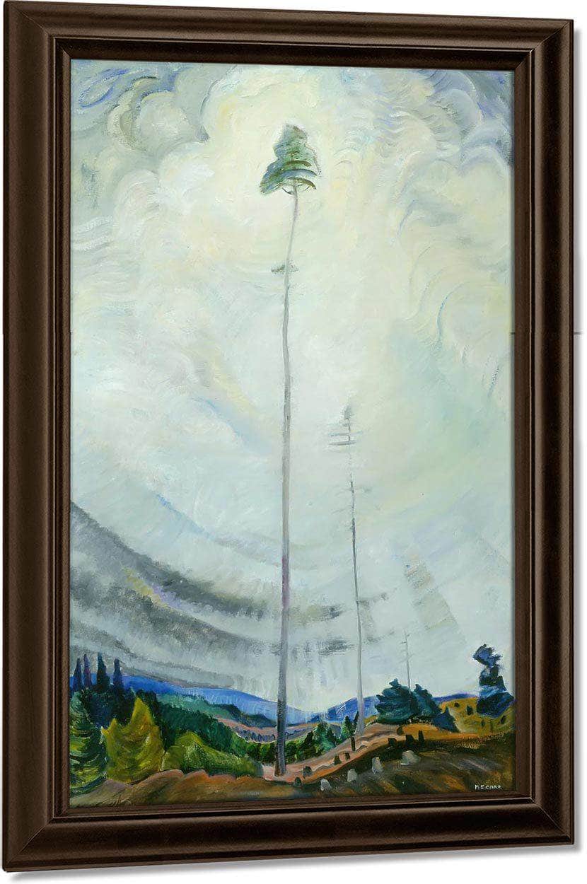 Scorned As By Timber By Beloved By Of By The By Sky By Emily Carr Fine Art Print