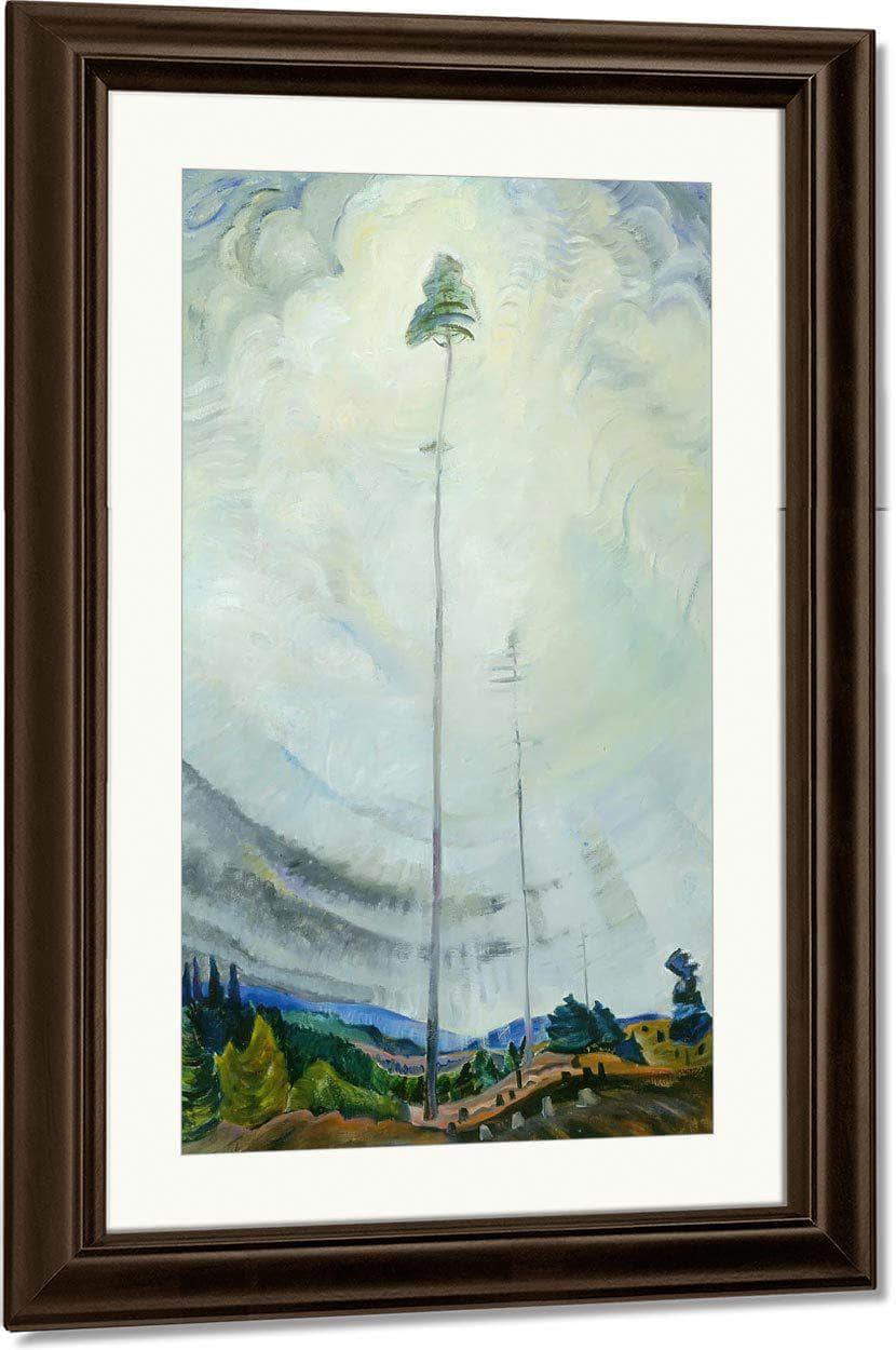 Scorned As By Timber By Beloved By Of By The By Sky By Emily Carr Fine Art Print