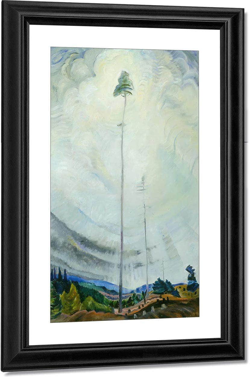 Scorned As By Timber By Beloved By Of By The By Sky By Emily Carr Fine Art Print