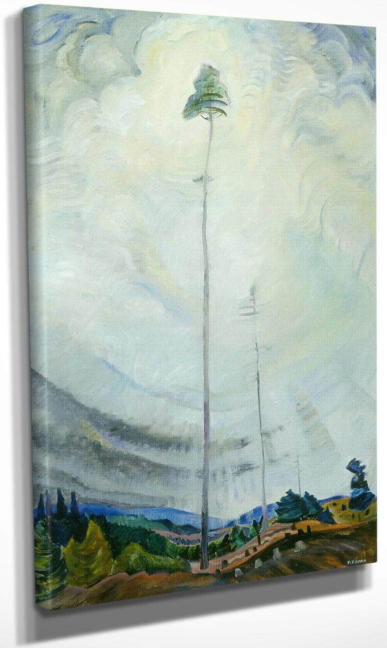 Scorned As By Timber By Beloved By Of By The By Sky By Emily Carr Fine Art Print