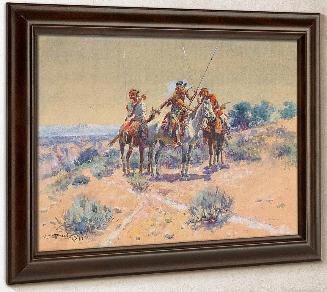 Scouting Party By Charles Marion Russell Fine Art Print