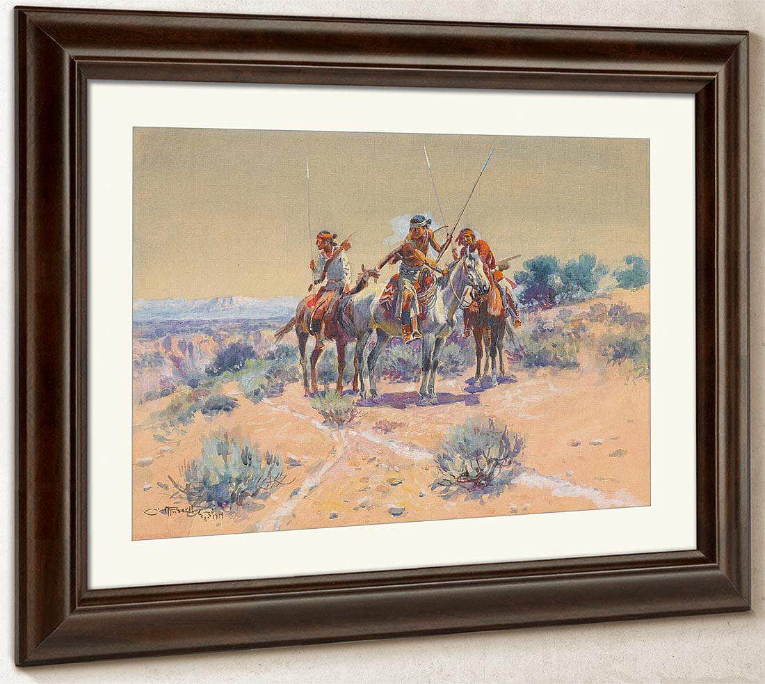 Scouting Party By Charles Marion Russell Fine Art Print