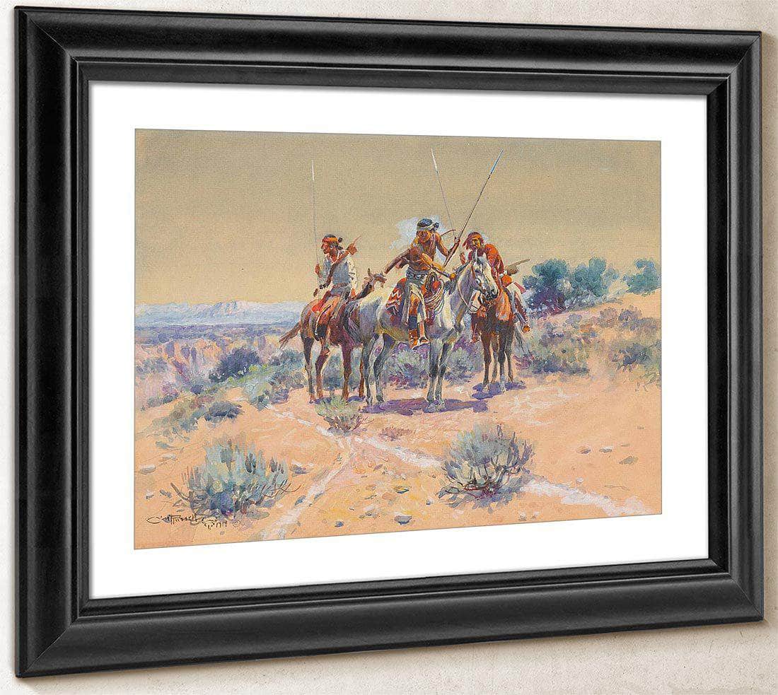 Scouting Party By Charles Marion Russell Fine Art Print