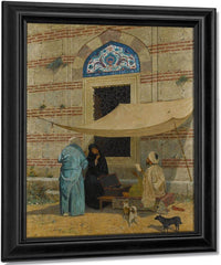 Scribe Arzuhalci 1910 By Osman Hamdi Bey Fine Art Print
