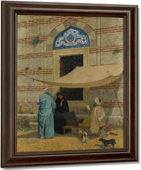 Scribe Arzuhalci 1910 By Osman Hamdi Bey Fine Art Print