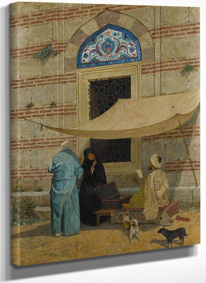 Scribe Arzuhalci 1910 By Osman Hamdi Bey Fine Art Print
