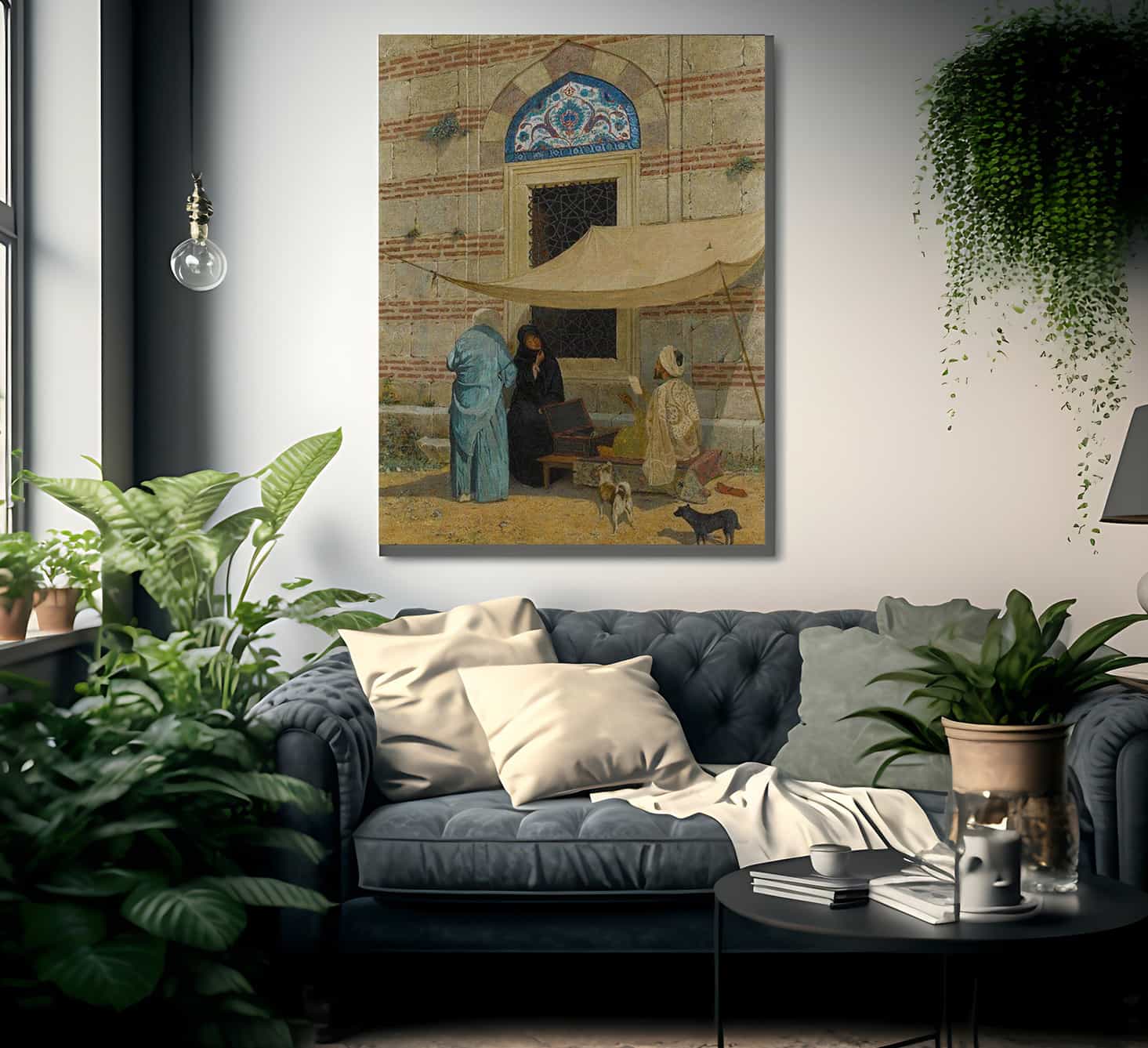 Scribe Arzuhalci 1910 By Osman Hamdi Bey Fine Art Print