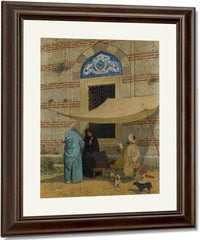 Scribe Arzuhalci 1910 By Osman Hamdi Bey Fine Art Print