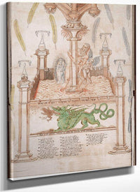 Scroll Beinecke Version Panels 6 7 1570 By George Ripley Fine Art Print