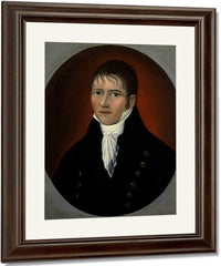 Sea Captain John Murphy 1810 By Joshua Johnson Fine Art Print