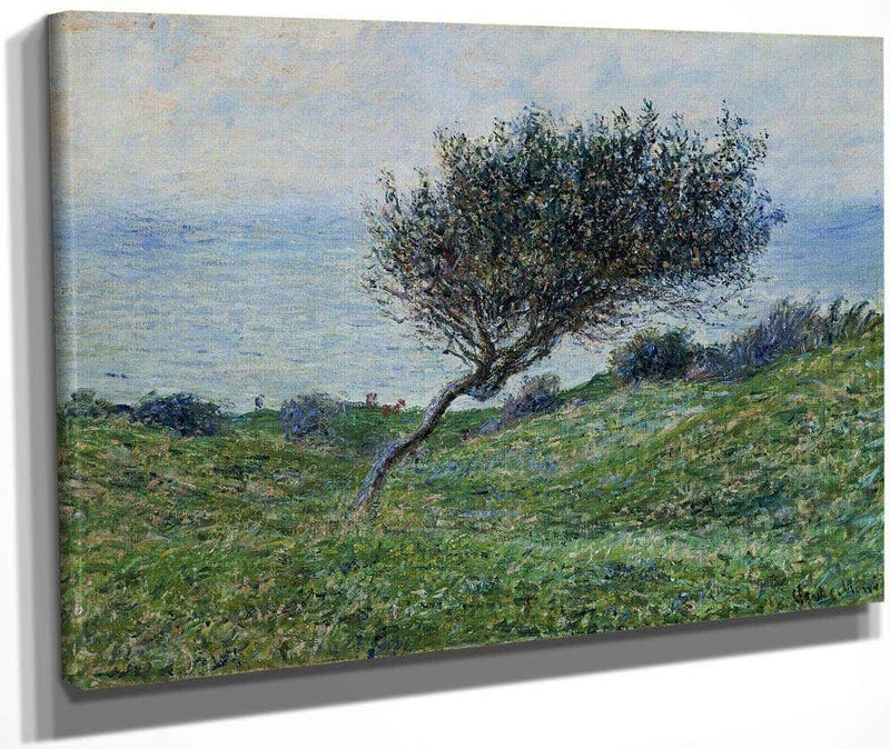 Sea Coast At Trouville By Monet Claude Fine Art Print