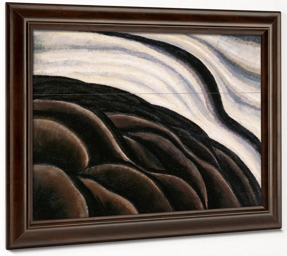 Sea Gull Motive (Sea Thunder Or The Wave) By Arthur Dove Fine Art Print