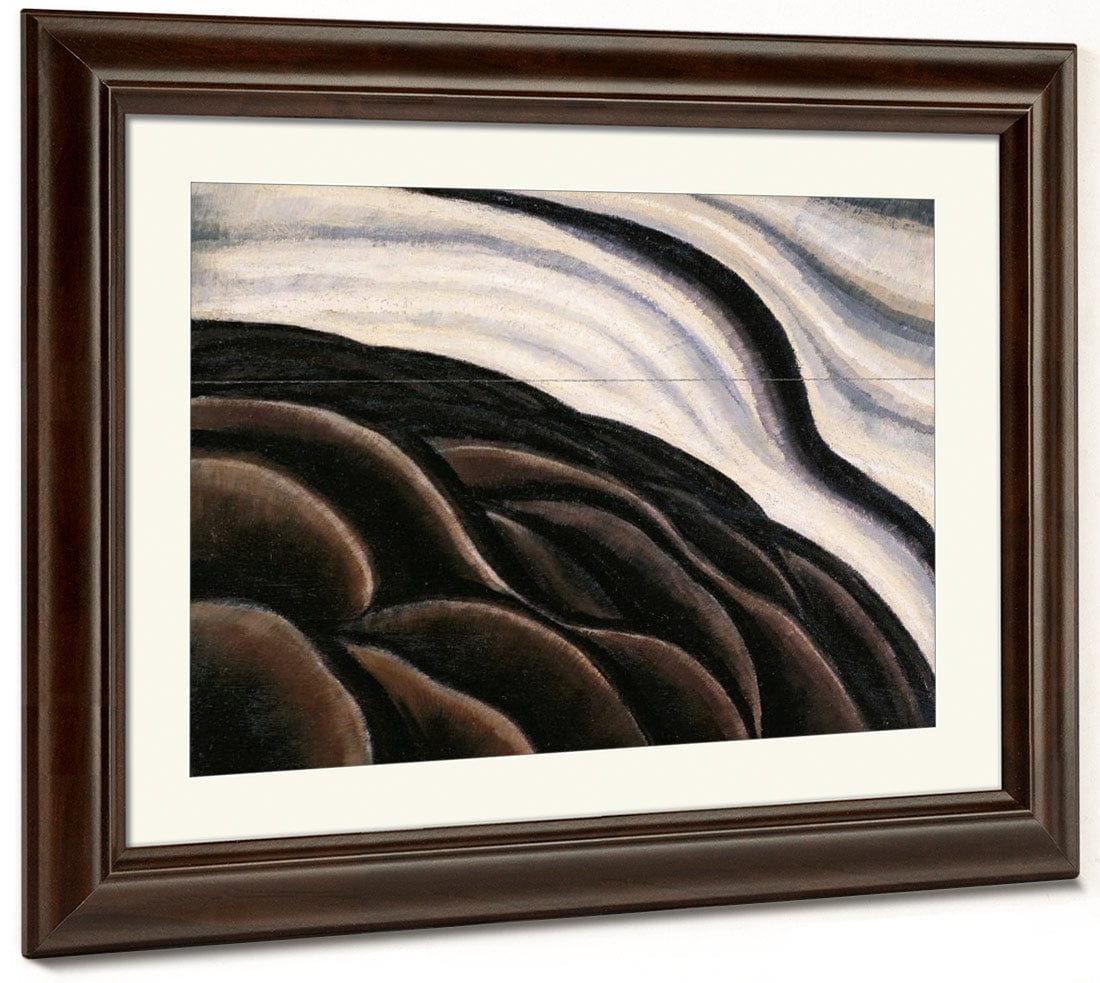 Sea Gull Motive (Sea Thunder Or The Wave) By Arthur Dove Fine Art Print