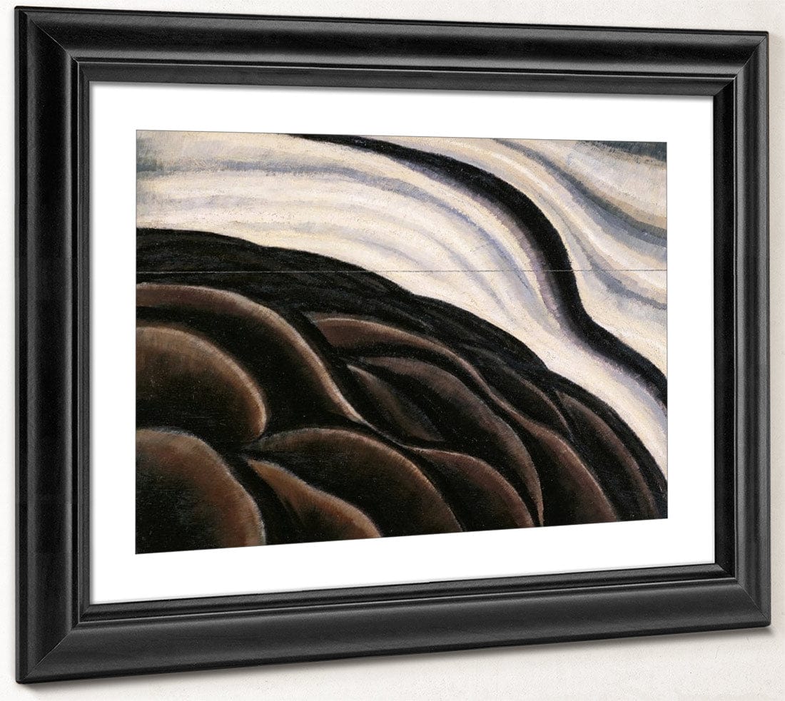 Sea Gull Motive (Sea Thunder Or The Wave) By Arthur Dove Fine Art Print