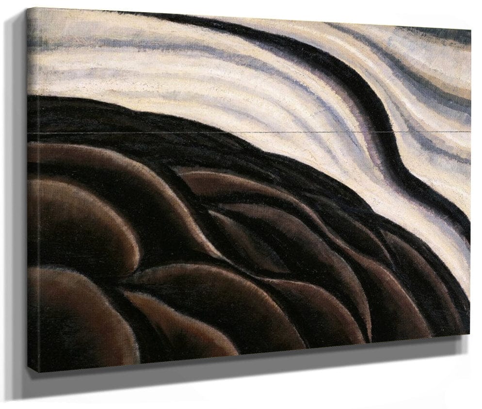 Sea Gull Motive (Sea Thunder Or The Wave) By Arthur Dove Fine Art Print