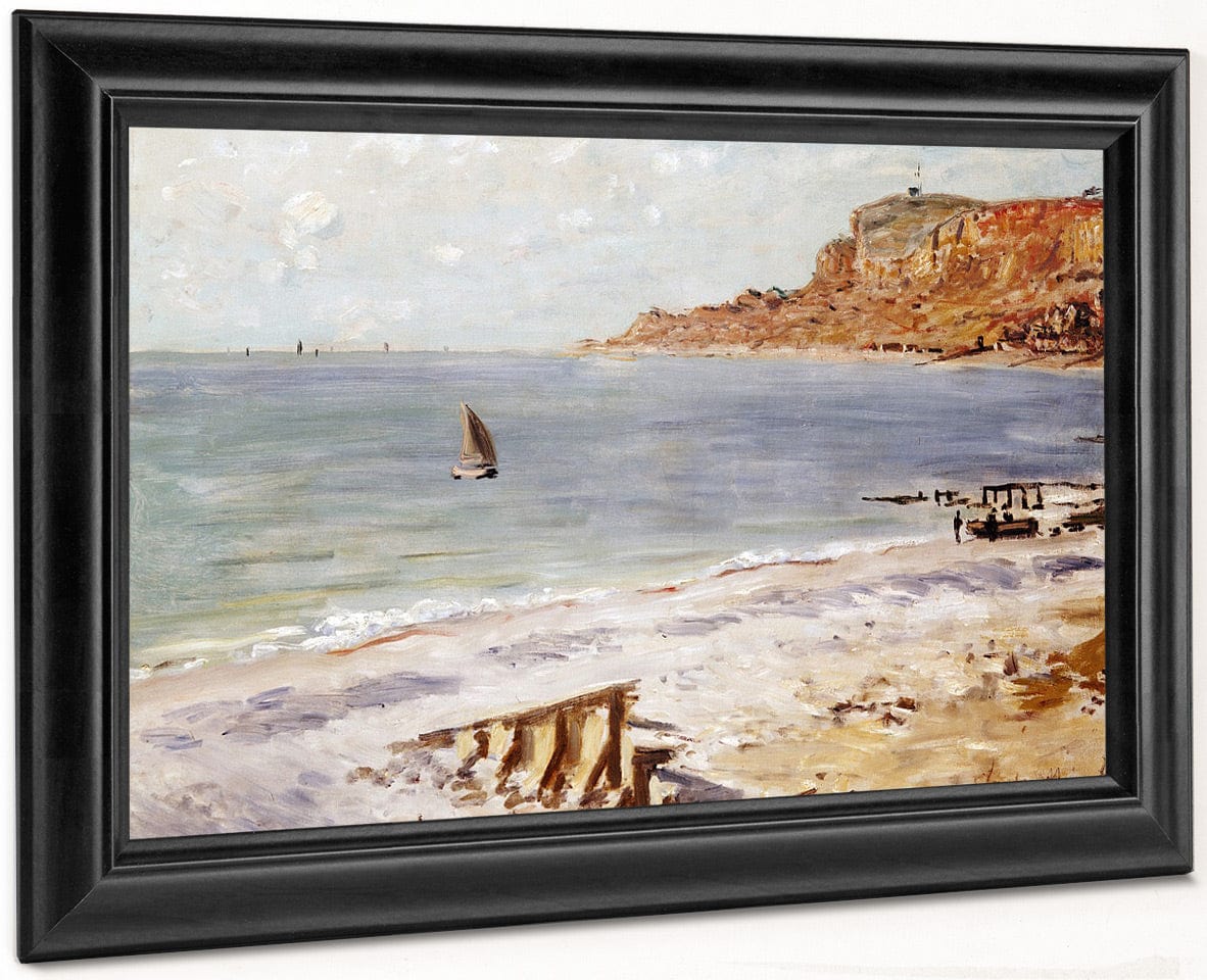 Seascape At Sainte Adresse By Claude Monet Fine Art Print