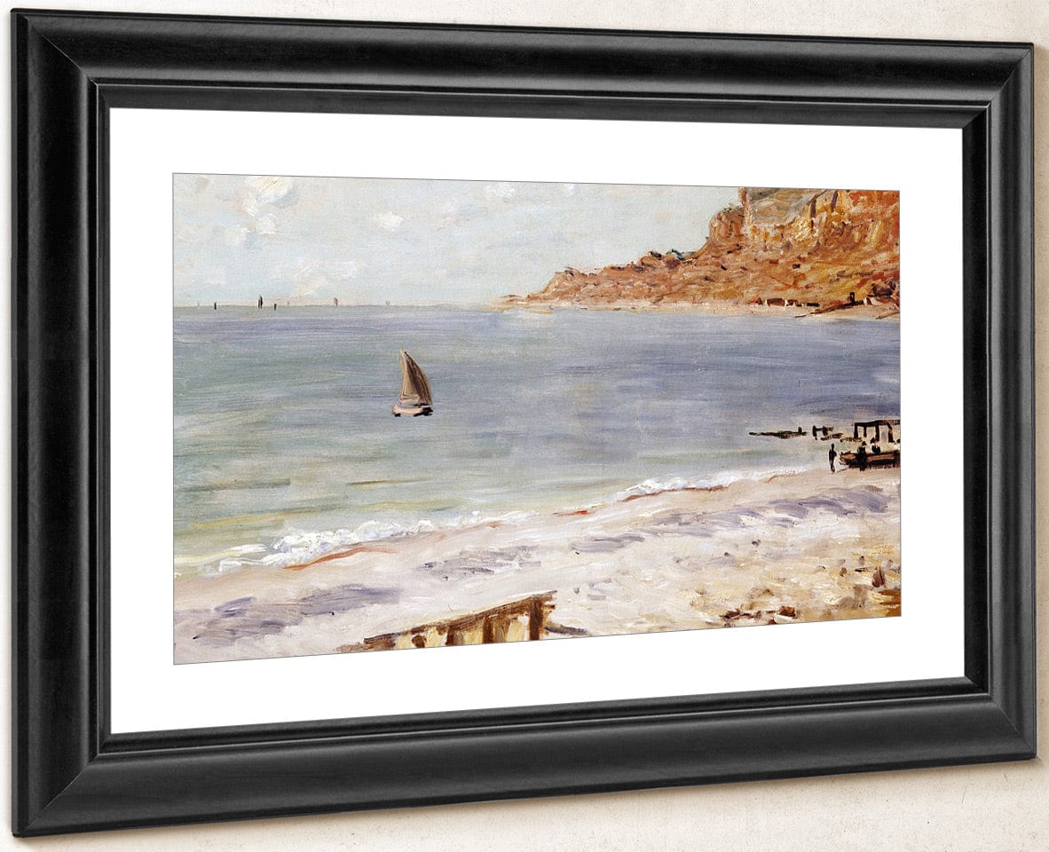 Seascape At Sainte Adresse By Claude Monet Fine Art Print