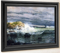 Seascape Jetty1 By Henry Ossawa Tanner Fine Art Print