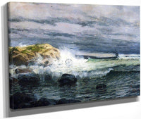 Seascape Jetty1 By Henry Ossawa Tanner Fine Art Print