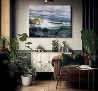 Seascape Jetty1 By Henry Ossawa Tanner Fine Art Print