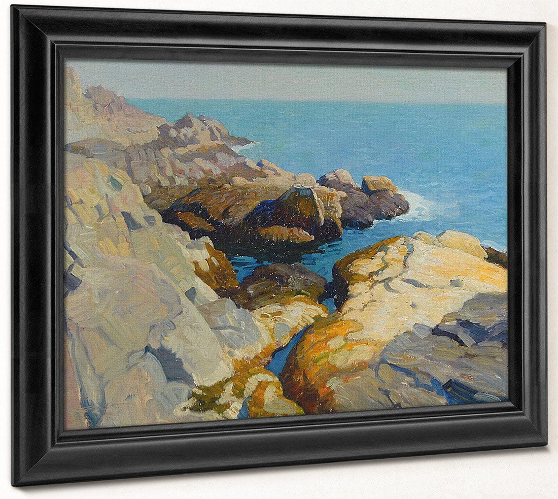 Seascape, Maine By NC Wyeth Fine Art Print