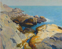 Seascape, Maine By NC Wyeth Fine Art Print