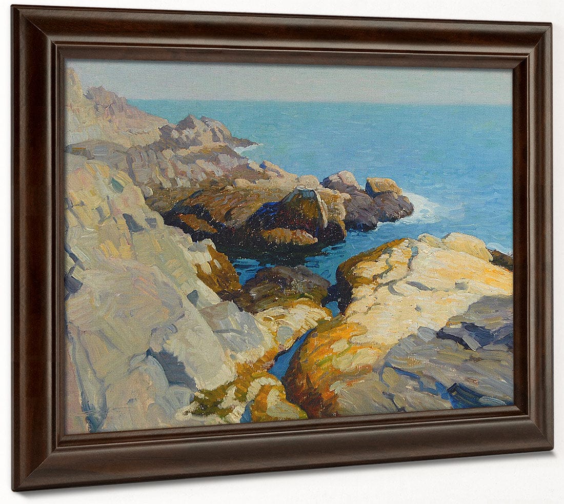 Seascape, Maine By NC Wyeth Fine Art Print