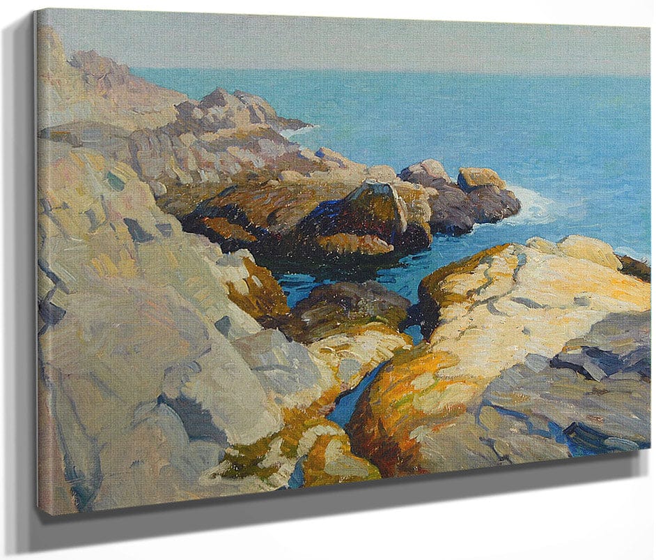 Seascape, Maine By NC Wyeth Fine Art Print