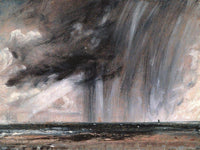 Seascape Study With Rain Cloud 1827 By John Constable Fine Art Print