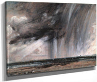 Seascape Study With Rain Cloud 1827 By John Constable Fine Art Print