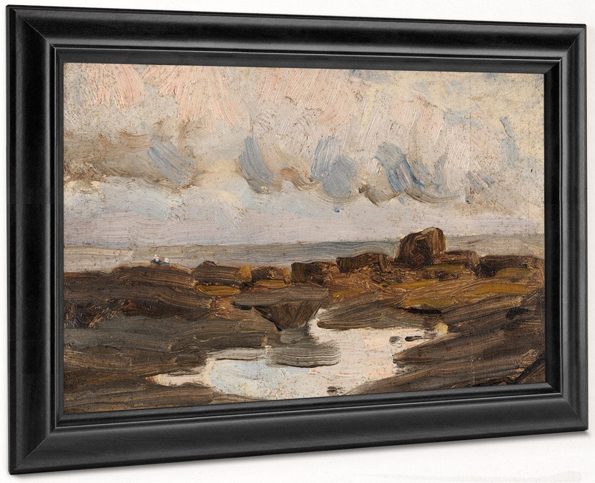 Seaside Inlet Concarneau France 1888 By Cecilia Beaux Fine Art Print