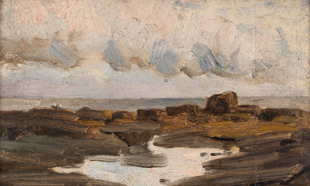 Seaside Inlet Concarneau France 1888 By Cecilia Beaux Fine Art Print