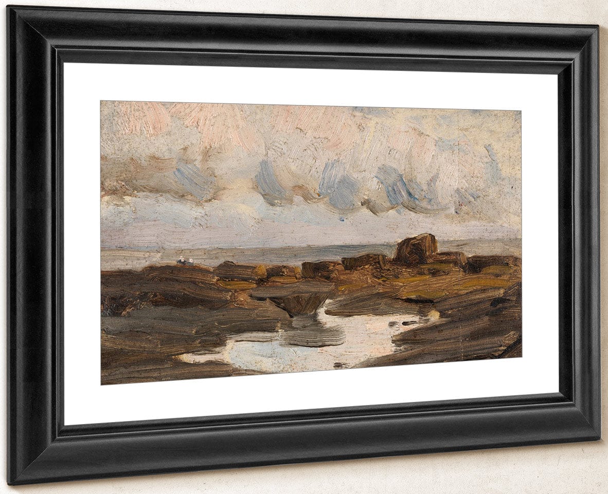 Seaside Inlet Concarneau France 1888 By Cecilia Beaux Fine Art Print