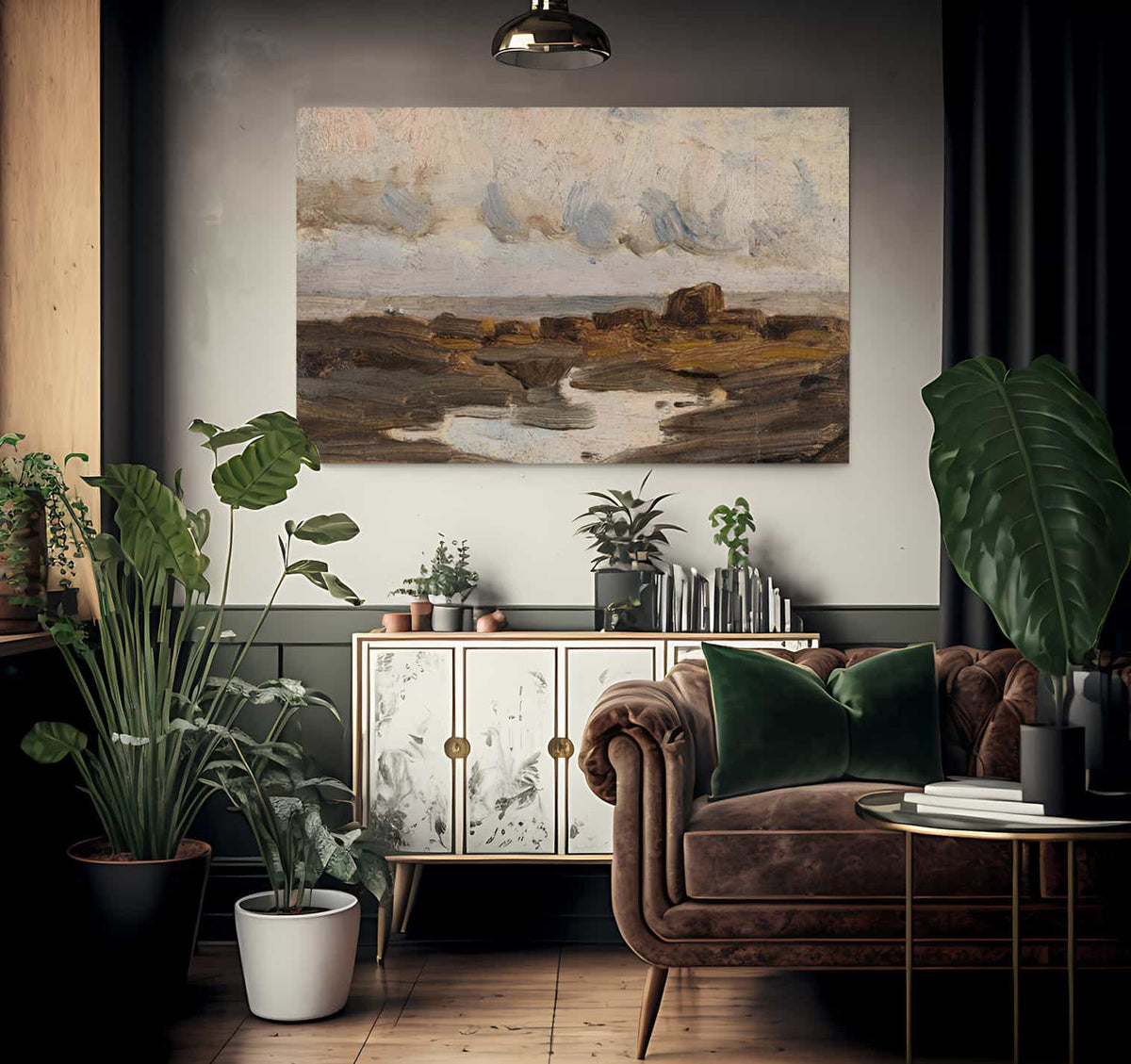 Seaside Inlet Concarneau France 1888 By Cecilia Beaux Fine Art Print