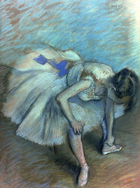 Seated Dancer By Edgar Degas Fine Art Print