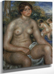 Seated Nude 1 By Pierre Auguste Renoir Fine Art Print