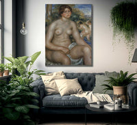 Seated Nude 3 By Pierre Auguste Renoir Fine Art Print