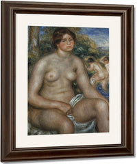 Seated Nude 3 By Pierre Auguste Renoir Fine Art Print