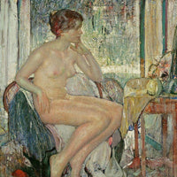 Seated Nude By Richard Edward Miller Fine Art Print