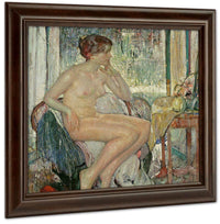 Seated Nude By Richard Edward Miller Fine Art Print