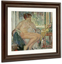 Seated Nude By Richard Edward Miller Fine Art Print