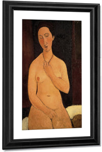 Seated Nude With Necklace By Amedeo Modigliani Fine Art Print